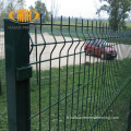 Panneau de clôture de maille de fil d'escrime en PVC en PVC